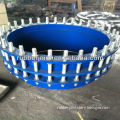 Nodular cast iron material single flange detachable joints for pipe fitting